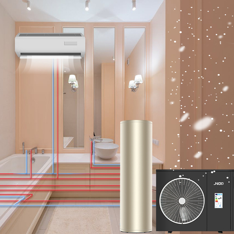 Энергосберегающий домашний тепловой насос отопления и охлаждения для домов